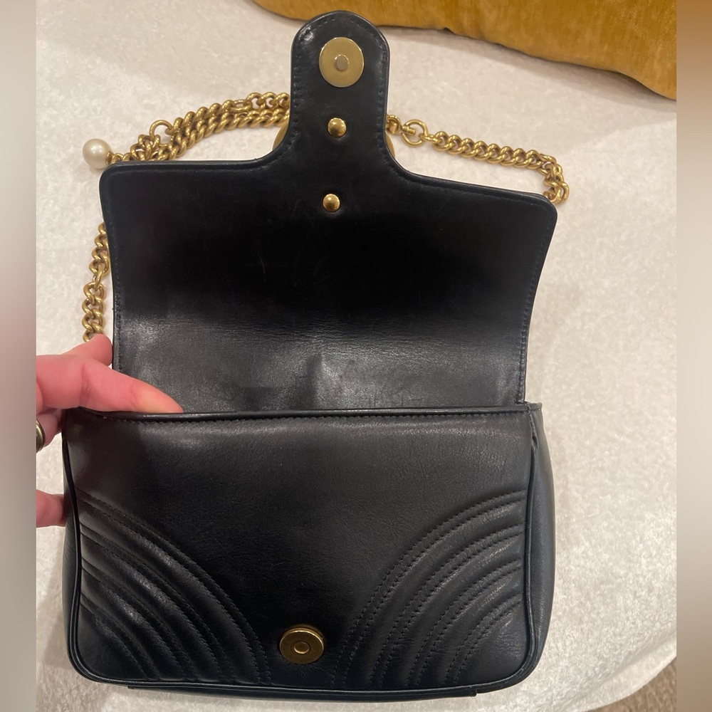 Gucci Pearl Marmont Belt Bag Fanny Pack - Picture 4 of 8
